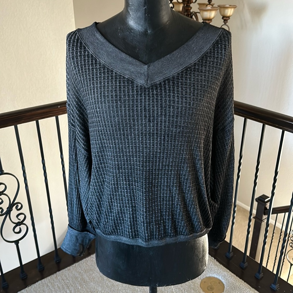 Free People Long Sleeve Shirt Size L EUC